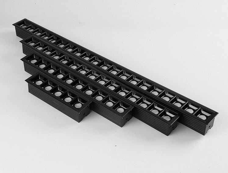 Dimmable LED Downlight Spot Light Line Light Bar Creative Linear Long Strip 10W 20W 30W 40W Living Room Corridor Recessed