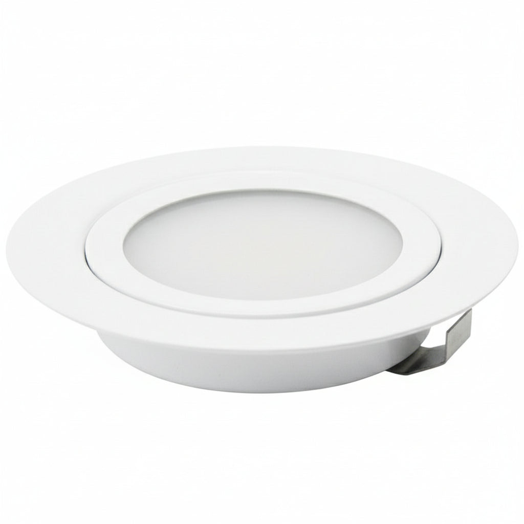 Stainless Steel 3W 12V 24V 14mm Slim Mini LED Downlight Lights+ Ultra-thin 100-240V Driver Adapter Kitchen Dining Lighting