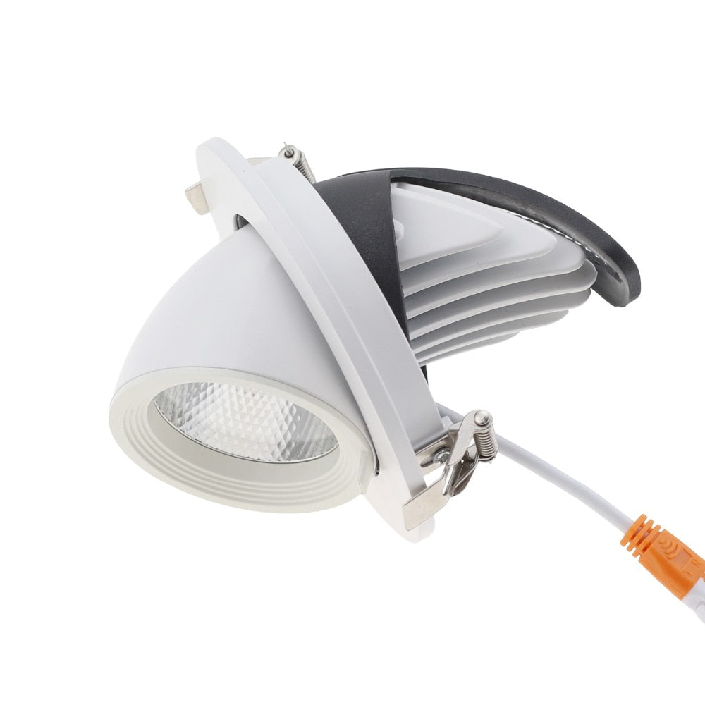 Adjustable 360 LED Spot Downlight Ceiling Down light Rotatable LED Trunk light Gimbal Gimble Direction Adjustable LED Spot light