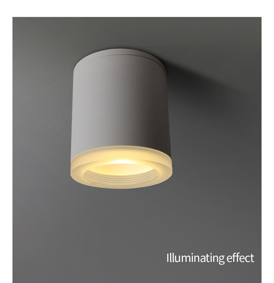 Aisilan Led Surface Mounted Ceiling Downlight for indoor Living room, Bedroom, Kitchen, Bathroom, Corridor Spot light AC90-260V