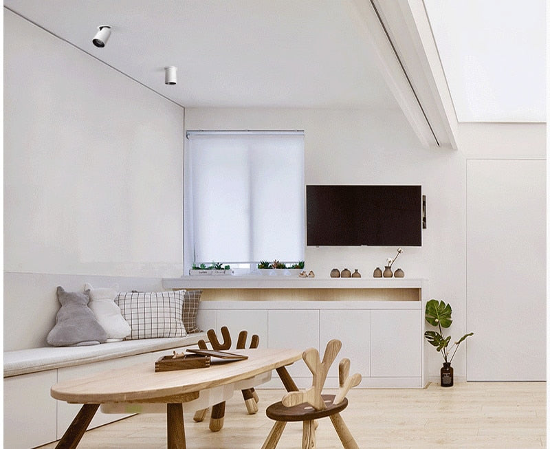 Foldable Recessed Ceiling Downlight 7W 10W 12W 15W Black/White Housing 360 Degree Rotatable 3000K/4000K/6000K Ceiling Spot Light