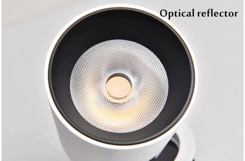 Foldable Recessed Ceiling Downlight 7W 10W 12W 15W Black/White Housing 360 Degree Rotatable 3000K/4000K/6000K Ceiling Spot Light