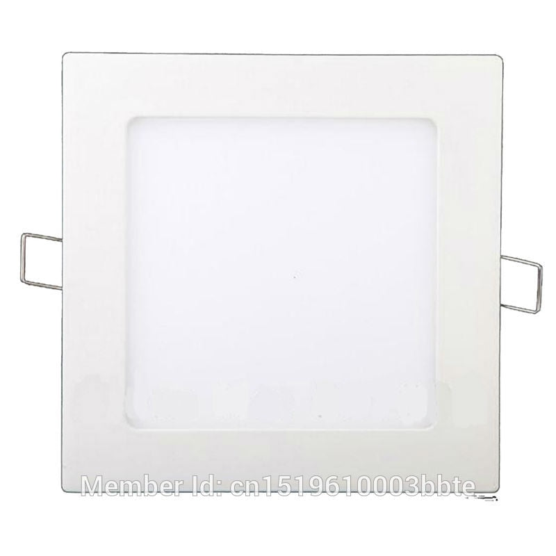 LED Downlight 100-110LM/W 85x85mm 3W LED Downlight Square LED Down Panel Light Recessed Ceiling Spotlight Bulb