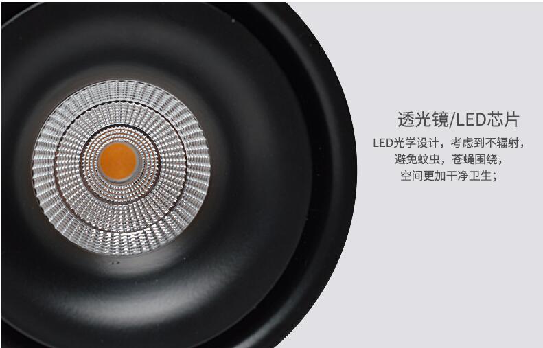 ONDENN Dimmable LED Recessed Downlights 15W 20W COB LED Ceiling Lamps Surface Mounted 360 Degree Rotatable 4pcs