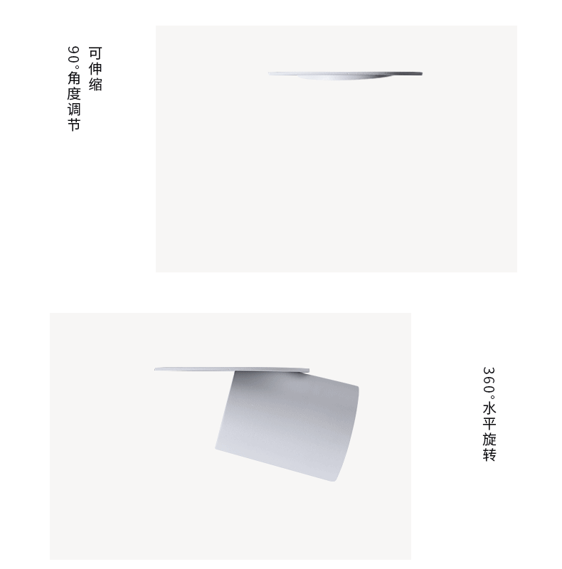 Telescopic 10W COB LED Ceiling lamps Down Light AC110V to AC240V Cool/Warm White LED Recessed Downlight Lamp