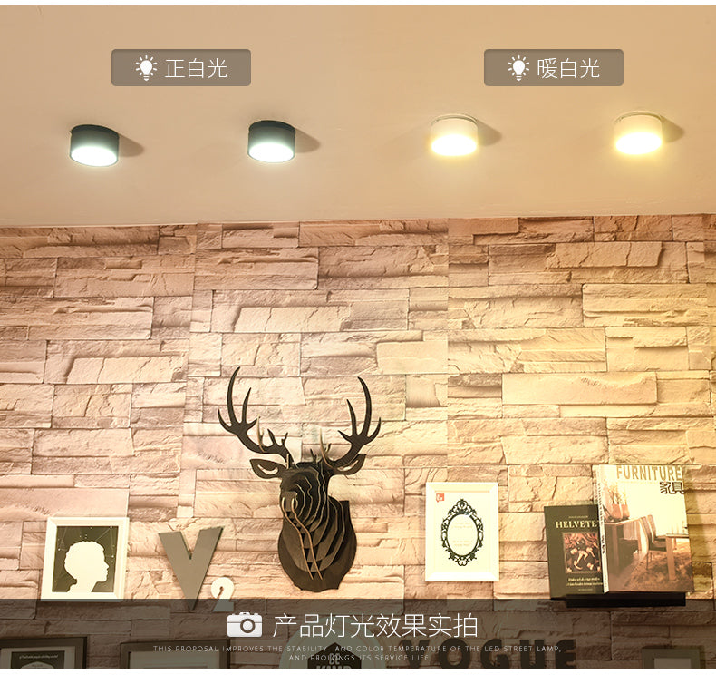 360 degree rotation Dimmable LED downlight COB Spot Light 3w 5w 7w 10w recessed Lights Bulbs Indoor Lighting