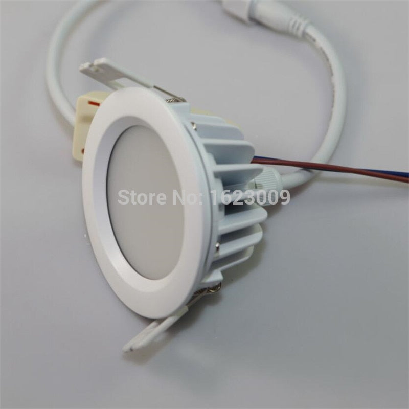 IP65 waterproof LED Downlights 12W 220V 110V LED Ceiling Downlight Lamps Recessed Down light Bulb Home Indoor Lighting