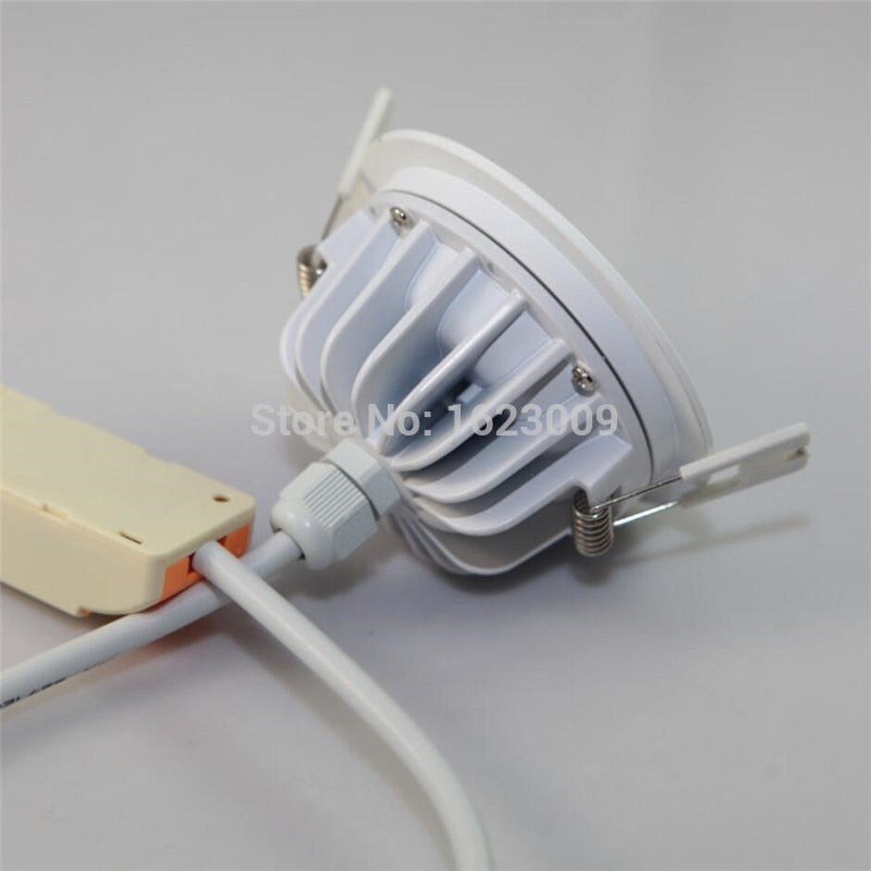 IP65 waterproof LED Downlights 12W 220V 110V LED Ceiling Downlight Lamps Recessed Down light Bulb Home Indoor Lighting