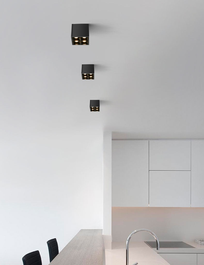 NEW fashion White Black Ceiling 8w LED COB Small spotlight business hotel engineering wall wash lamp interior lighting