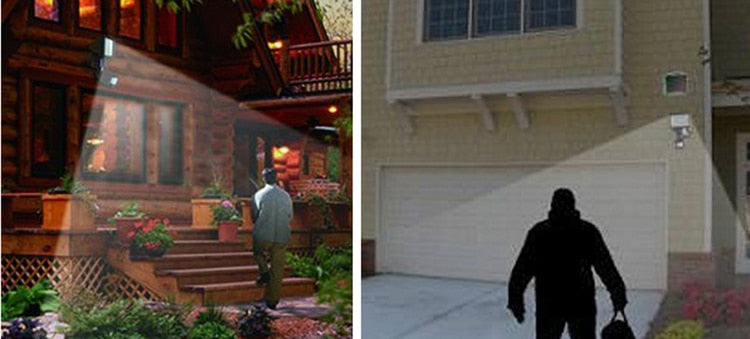 LED flood light 10W 20w 30w 50w 220V 110V PIR Motion sensor Induction Sense lampled downlights outdoor light