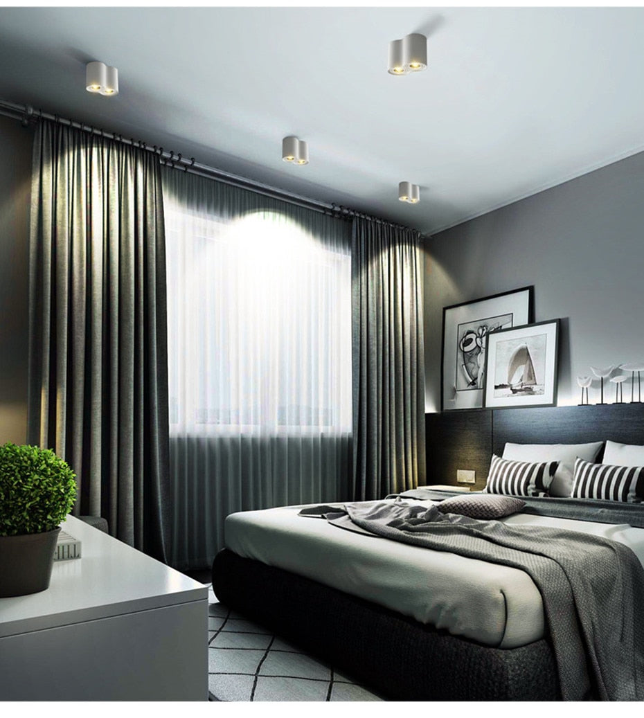 Led Downlight Surface Mounted Ceiling Downlight GU10 5W 10W Spot Led Lamp For Home Hotel Decoration Lighting