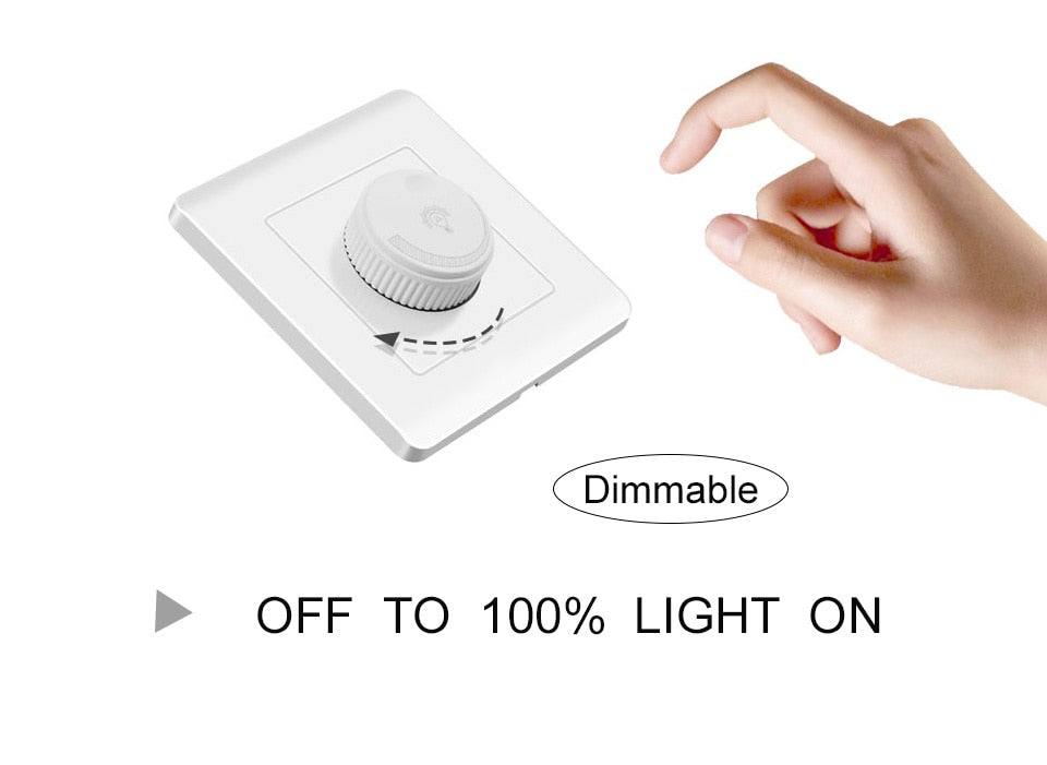 6PCS Waterproof 5W 7W LED Recessed Downlight Ultra Thin Bathroom Lamp Dimmable Round Driveless Ceiling Lighting AC 85-265V