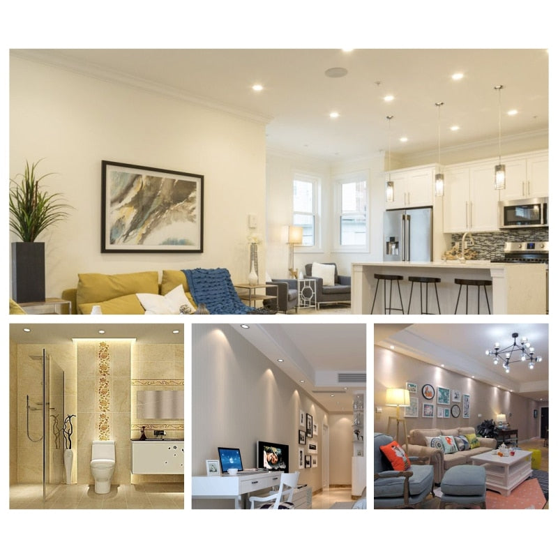 LED Chip for Downlight 3W 5W 7W 9W 12W 15W 18W SMD 2835 Round Light Beads AC 220V-240V Led Downlight Chip Lighting Spotlight