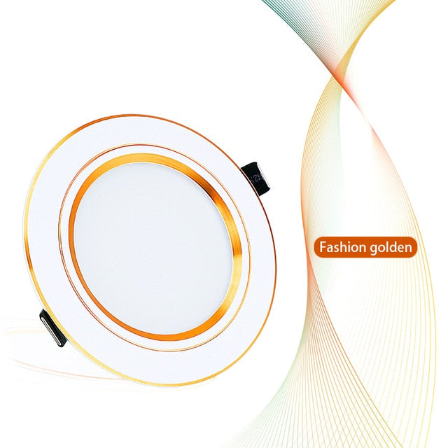 Led Downlight 2pcs/lot 5W 9W 12W 15W 18W AC 220V 230V 240V LED Ceiling Bathroom Lamps Living Room Light Home Indoor Lighting