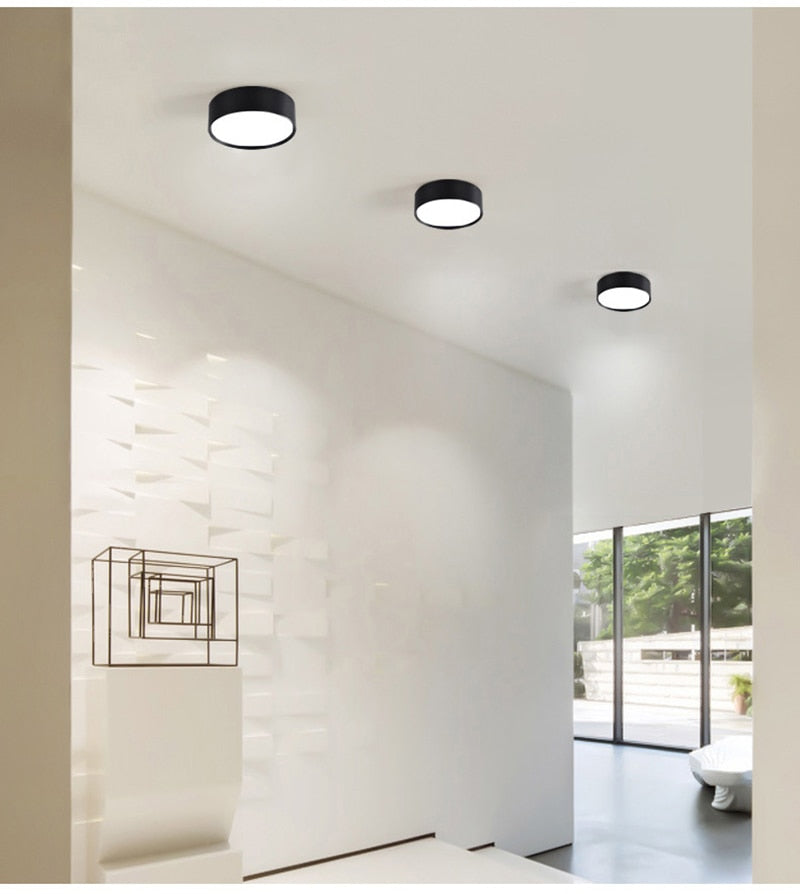 Led Spot Light 220V Spotlight Lamp COB Ceiling Spots Focus Led Downlights Foldable Fixture Down Lights Indoor Lighting For Home