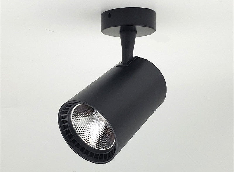 Surface Mounted Spotlight LED Ceiling Spot Light Downlight COB Light Source 10W 15W 20W 30W Ceiling Lamp Clothes Store Lighting