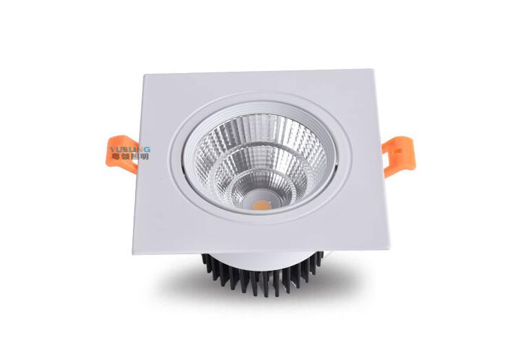 Dimmable LED COB Spotlight Ceiling lamp AC85-265V 3W 5W 7W 9W 12W 15W Aluminum recessed downlights round Led Spot Light