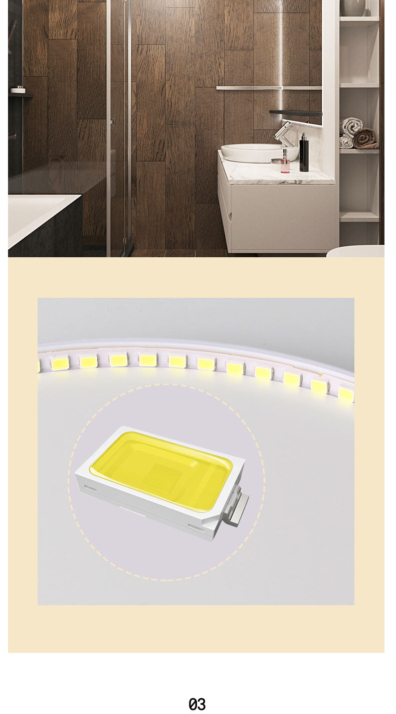 LED Downlight 6W 9W 13W 18W 24W Modern Surface Mount Downlight AC85-265V For Kitchen Bedroom Aisle Bathroom Lamps