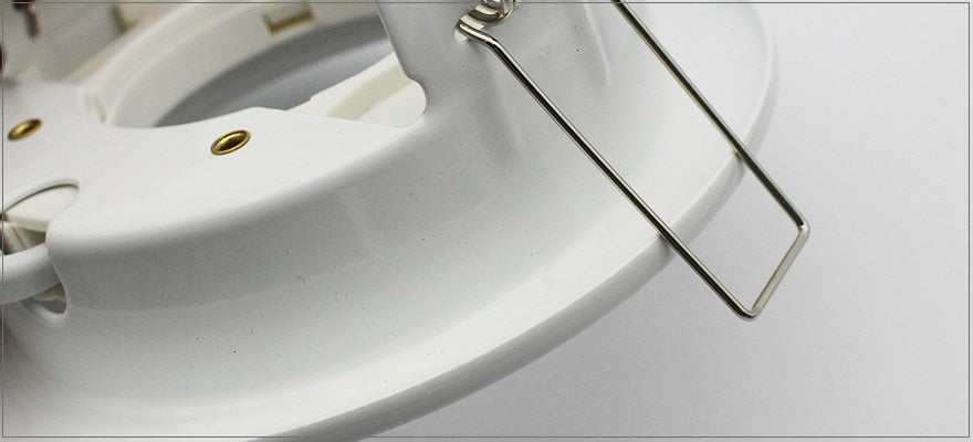 LEDIARY Bright Separable Led Downlights Round Recessed 8W 110-240V 90mm Cut Hole Aluminum GX53 Light Source 3000K/4000K/6000K