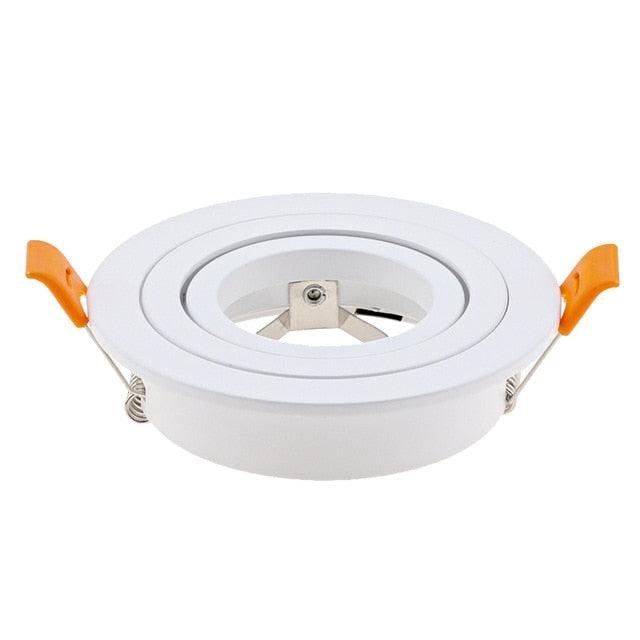Hot Sale Square 2020 Aluminum LED Downlight Light Holder GU10 Fitting Fixture Frame Spot Light Bracket For MR16