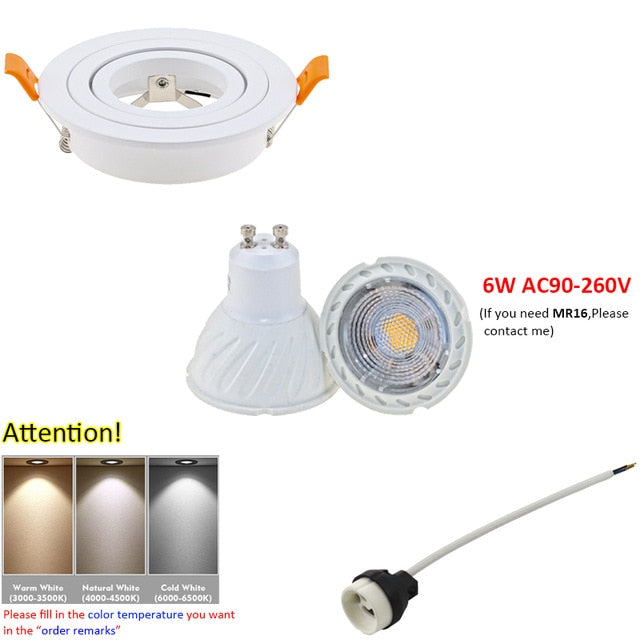 Hot Sale Square 2020 Aluminum LED Downlight Light Holder GU10 Fitting Fixture Frame Spot Light Bracket For MR16