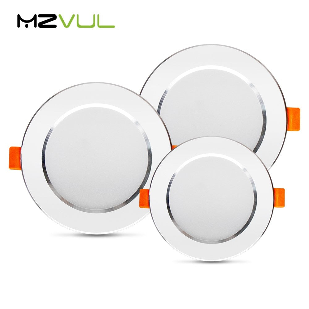 Led Downlight 220v Ceiling Light 5W 7W 9W Recessed Down light Round Led Panel Light 12W Spotlight Indoor Lighting lamp