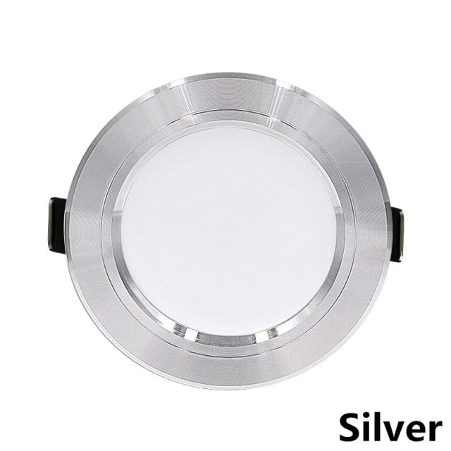 Led Downlights 5W 9W 12W Led Ceiling Light 15W 18W Recessed Down Light Round Led Panel Light 220V LED Spot Light Indoor Lighting