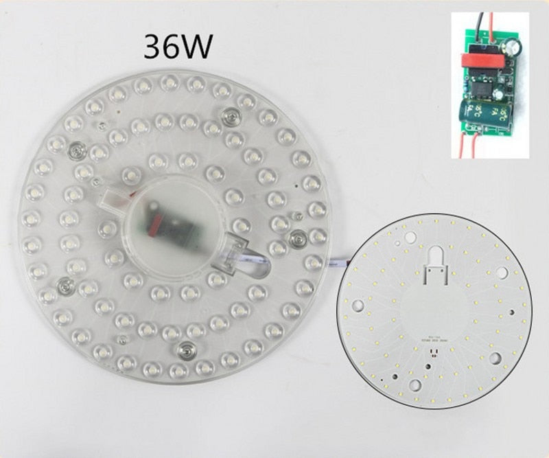 Led 12W 18W 24W 36W Round Panel Light Surface Mounted leds Downlight ceiling down 220V 230V 240V lampada lamp Down Lamp Magnetic