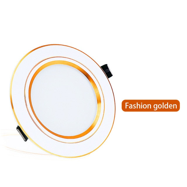 LED Downlight 220V 230V 240V Spot LED Downlight 5W 9W 12W 15W 18W Recessed in LED Ceiling Downlight Light Cold Warm White Lamp