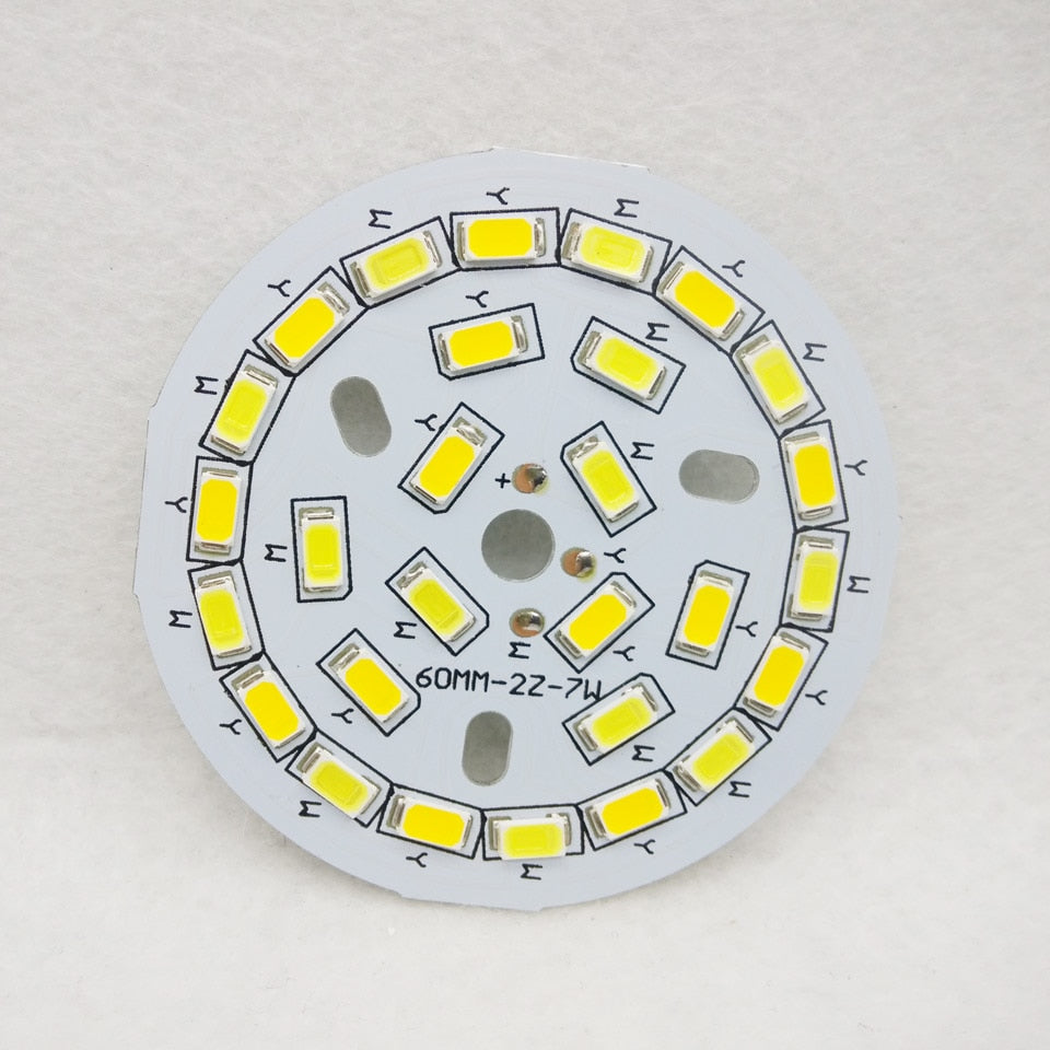 LED PCB SMD5730 lighting source lamp panel Three Color Dimmable 3W 5W 7W 9W 12W 15W 18W Aluminum plate for led bulb downlight