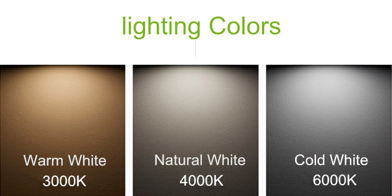 360° Rotatable Angle LED Recessed Downlight 5W 7W 10W 15W 18W LED Ceiling Spot Light 3000K/4000K/6000K Black/White Housing Light