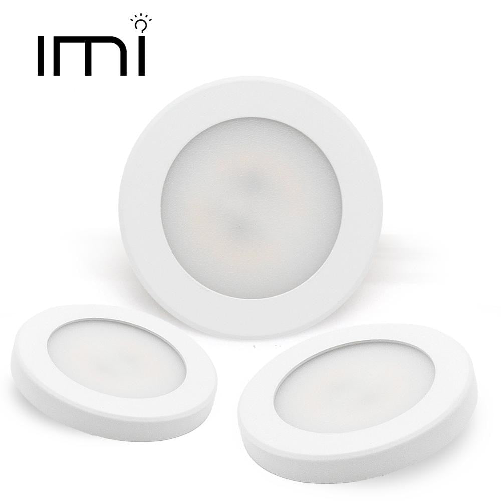 Mini LED Downlight Ultra-thin 3W 5W 7W 220V Surface Mounted Lamp Panel Light Indoor Lighting Closet Cabinet Spot light