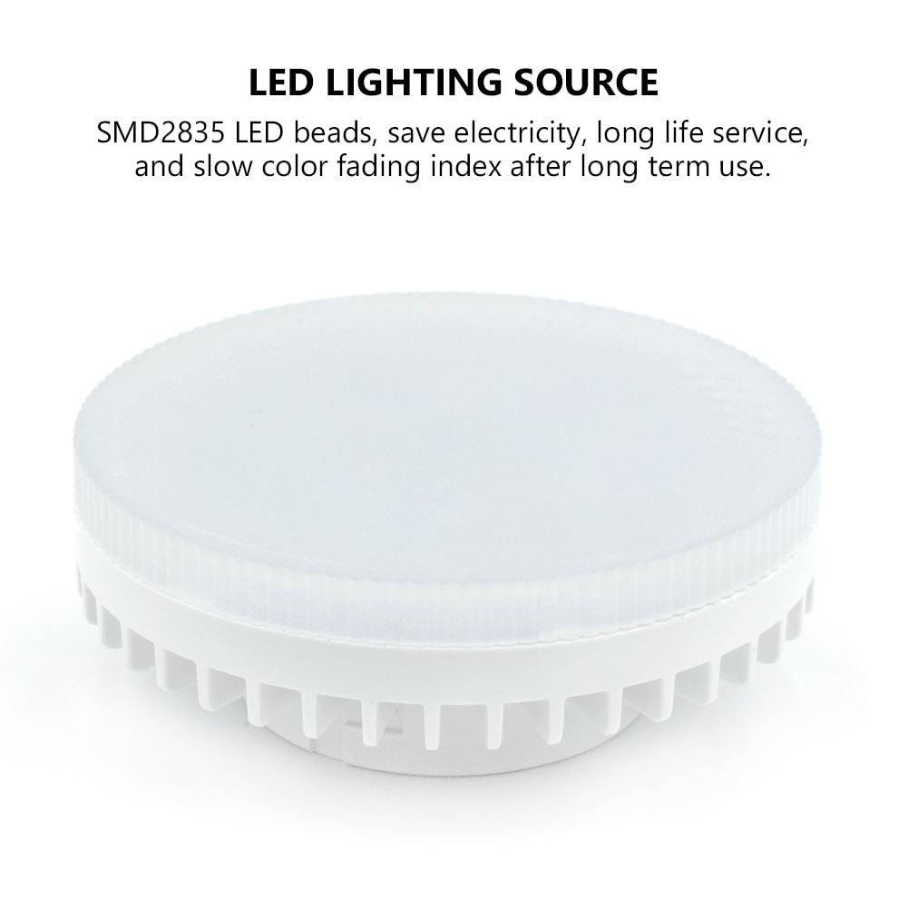 Bright GX53 Light Bulb 5W 7W 9W 12W 15W 18W LED Downlight Led Lamp GX53 smd2835 GX 53 Base LED LAMP AC85-265V warm white light