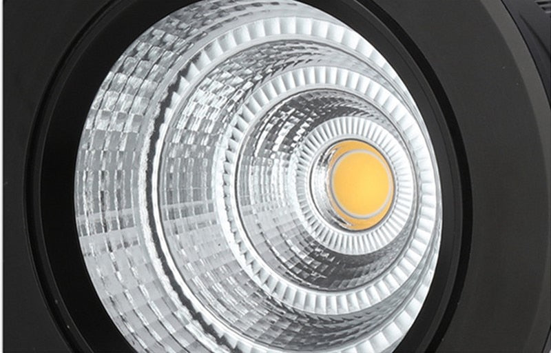 Super Bright Recessed LED Dimmable Downlight COB 5W 7W 12W LED Spot light LED decoration Ceiling Lamp AC85-265V