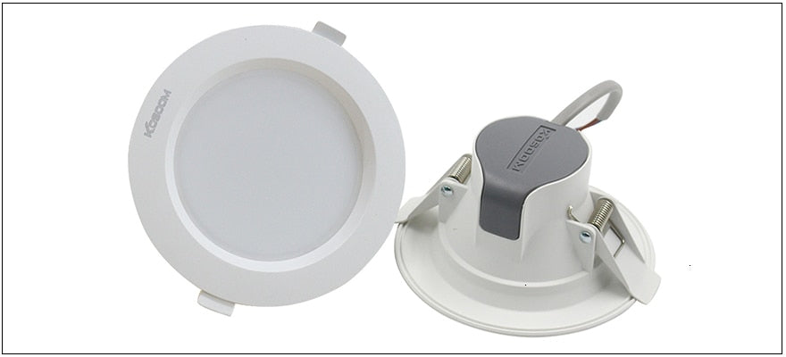 LEDIARY Recessed Ceiling LED Downlights 5W 9W 24W 220V SMD Spot Lamp 3000K/4000K/6000K 75mm 90mm 155mm Cut Hole Home Lighting