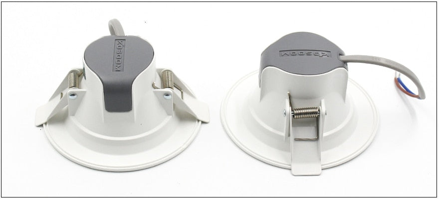 LEDIARY Recessed Ceiling LED Downlights 5W 9W 24W 220V SMD Spot Lamp 3000K/4000K/6000K 75mm 90mm 155mm Cut Hole Home Lighting