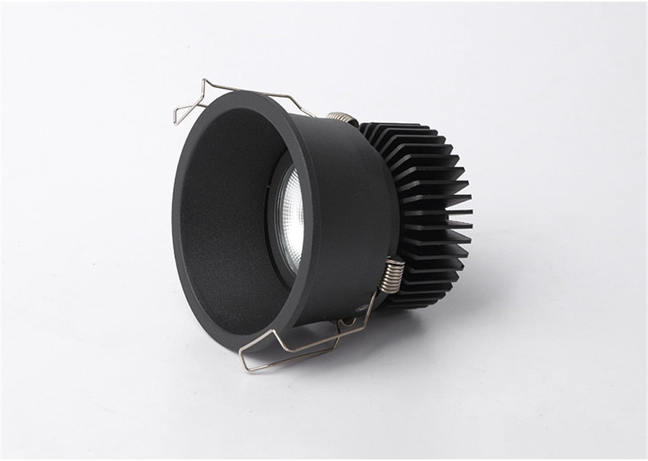 DBF No Flickering Angle Adjustable LED Ceiling Recessed Downlight 5W 7W 10W 12W 18W 20W LED Ceiling Spot Light Pic Background