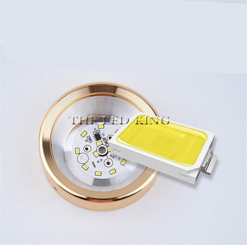 Surface Mounted LED Downlight 5W 7W 9W 12W 15W 18W 30W White/Black Housing Surface Mounted AC220V Ceiling Spot Light Home Decor