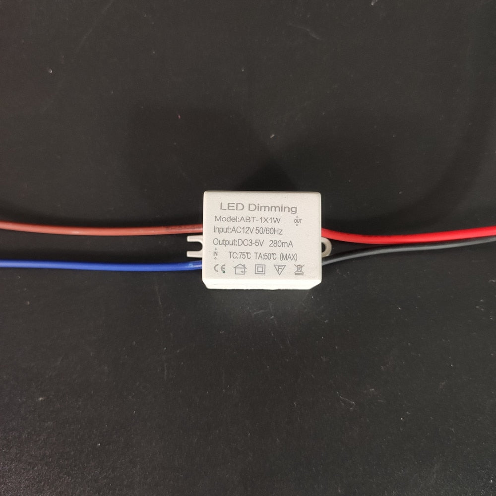 led mini downlight ac/dc 12v 1W recessed spot light black/white/silver/Gold with dimmable driver hole size 42-45mm