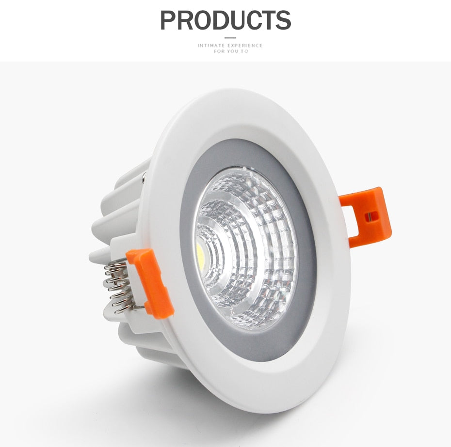 Anti-corrosion LED Downlight IP65 Waterproof led Ceiling Lamp 7W 15W LED Spot Lighting Kitchen Bathroom led Recessed Downlight