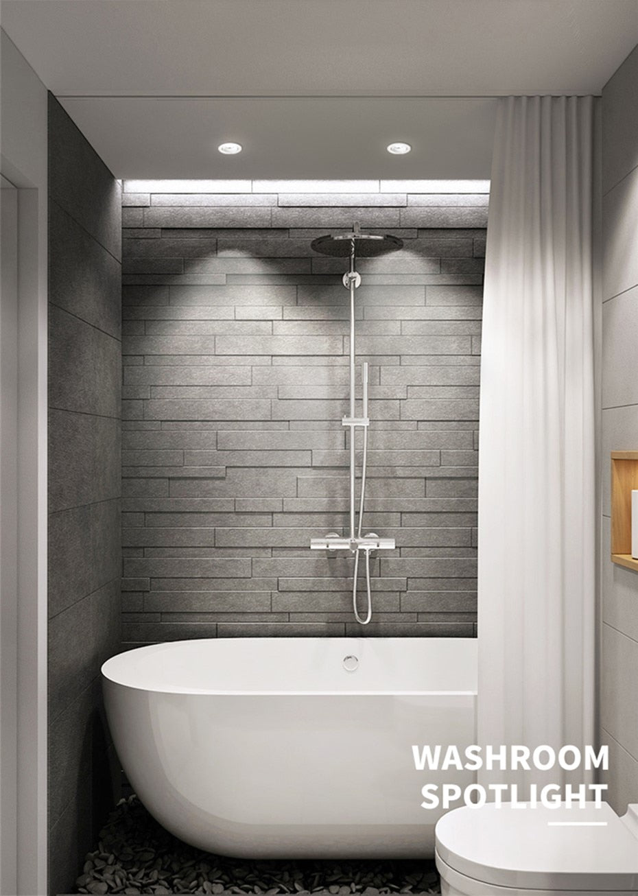 Anti-corrosion LED Downlight IP65 Waterproof led Ceiling Lamp 7W 15W LED Spot Lighting Kitchen Bathroom led Recessed Downlight