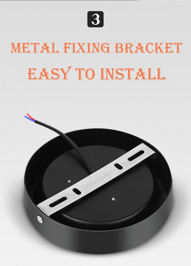 Led Downlights 220V 110V Surface Mounted 5/10/15/25W Mini Spot Led Down Light Lamp Foldable Downlights Home Lighting Living Room