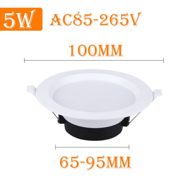 Led Downlights 220V 110V Surface Mounted 5/10/15/25W Mini Spot Led Down Light Lamp Foldable Downlights Home Lighting Living Room
