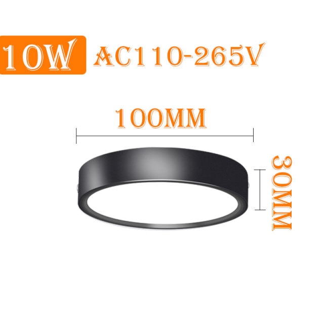 Led Downlights 220V 110V Surface Mounted 5/10/15/25W Mini Spot Led Down Light Lamp Foldable Downlights Home Lighting Living Room