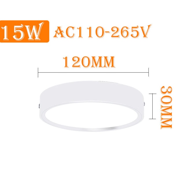 Led Downlights 220V 110V Surface Mounted 5/10/15/25W Mini Spot Led Down Light Lamp Foldable Downlights Home Lighting Living Room