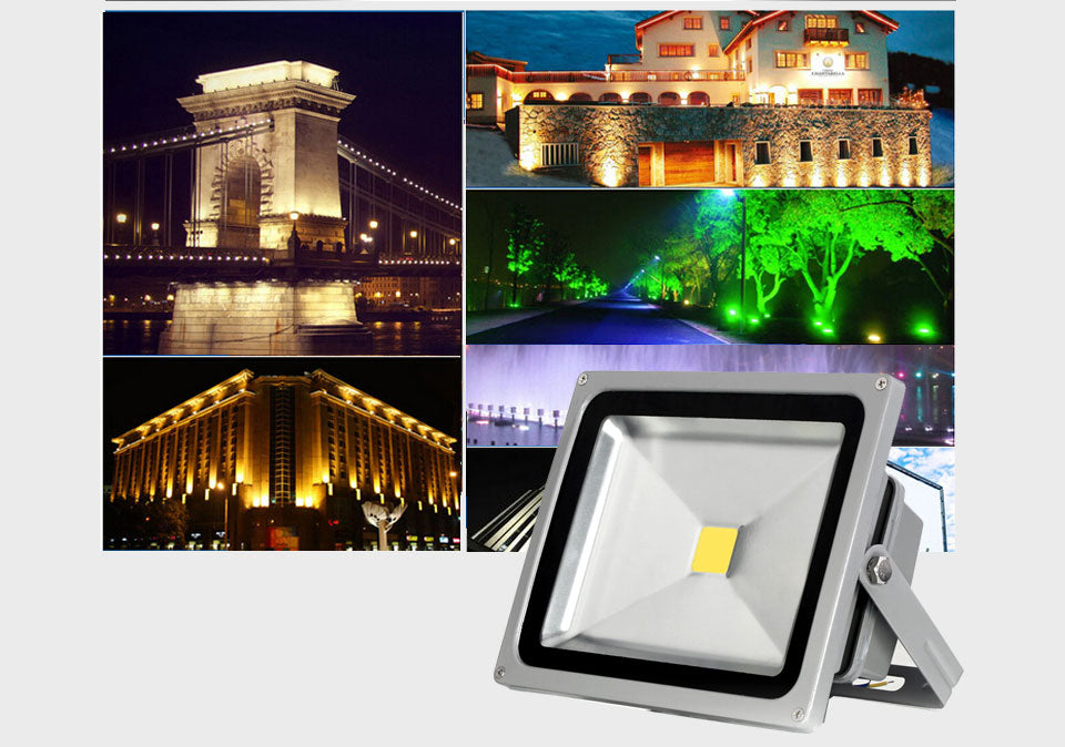 LED 10/20/30/50/70/100W DC 12V 36V COB module LED Chip Diodes Lamp Bulb for outdoor focus Spotlight Garden Integrated Light Beads