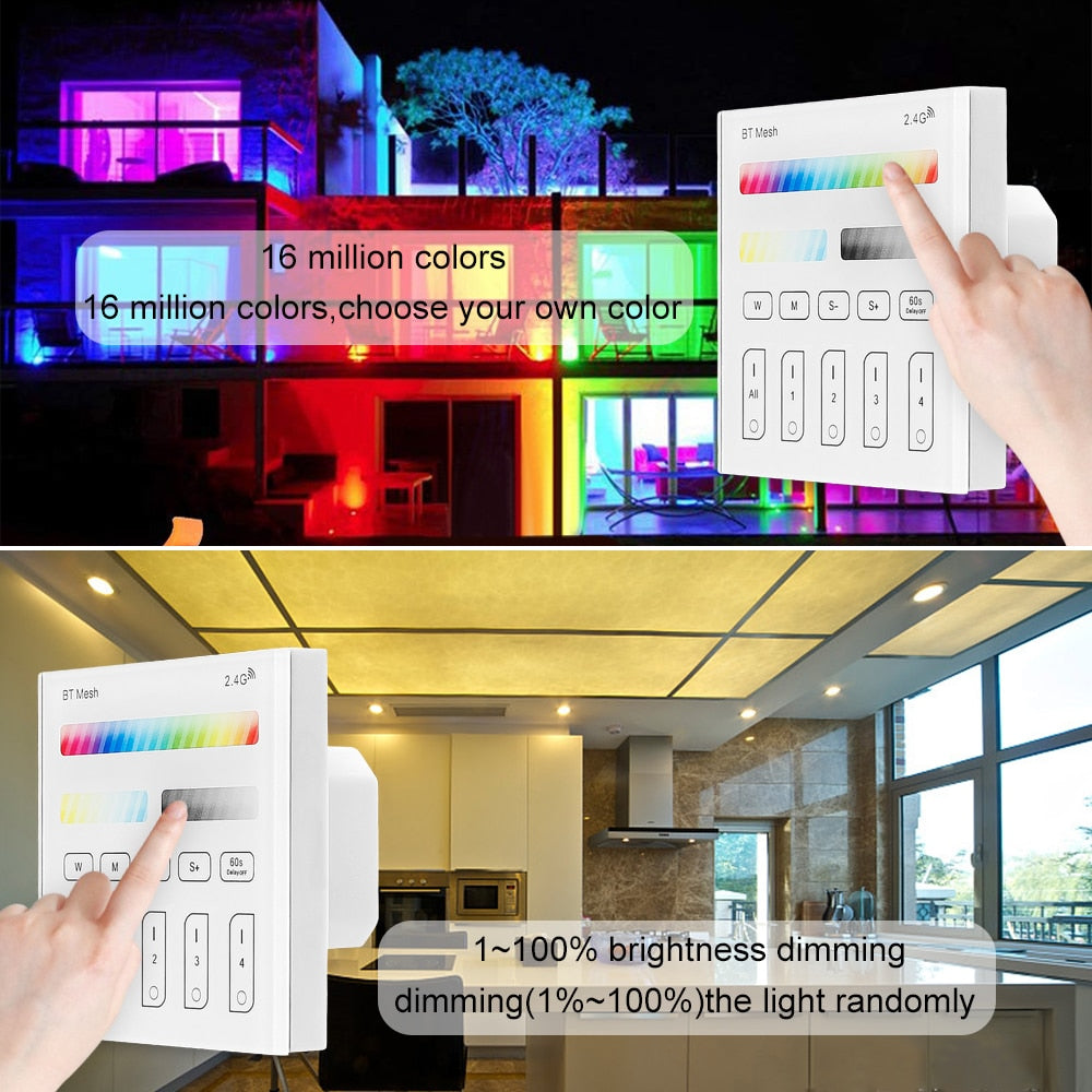 RGB Warm Cool White 5in1 LED Ceiling Lamp DownLight 6W 9W 5W 15W WIFI/Bluetooth Spotlights APP/Music Controller Timer Dimmer