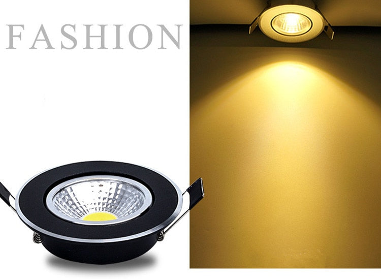 RGB Led downlight light COB 5W 110V 220V Ceiling Spot Light AC/DC12V Decoration Ceiling Lamp recessed Lights Indoor Lighting