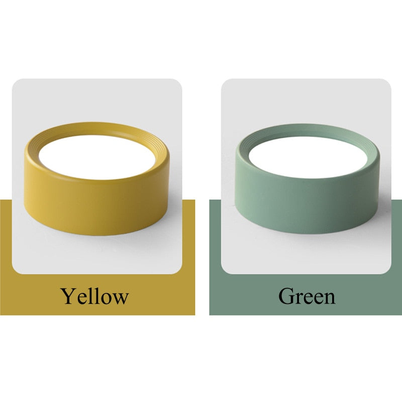 LED Downlight Modern Colorful Ceiling Lamp Surface Mounted Spot Led 3W 5W 7W 10W Ultra Thin Bedroom Living Room Lighting 220V