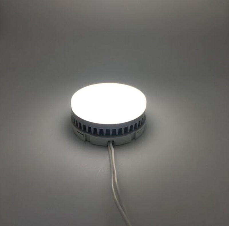 LED 220V AC 9W GX53 Lamp for Cabinet Light 3000K/4500K/6000K Dimmable or No Aluminum Body with PC Cover GX53 Led Downlight Bulb